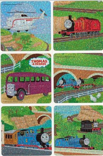 Square stickers thomas - 6, ~