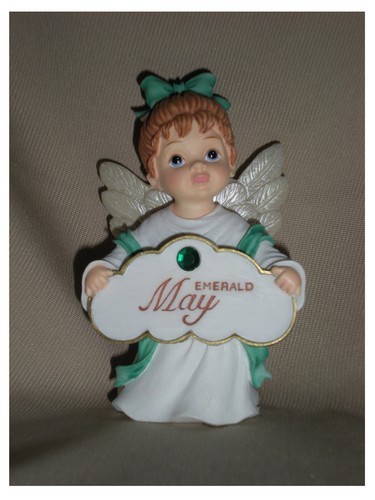 Birthstone angel figurine - figurine,