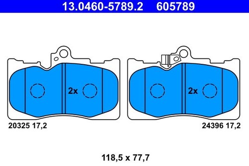 Brake pad set disc - brake, set,