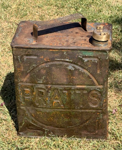 Vintage pratts gallon petrol - vintage, 2