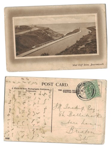 Postcard west cliff drive - postcard,