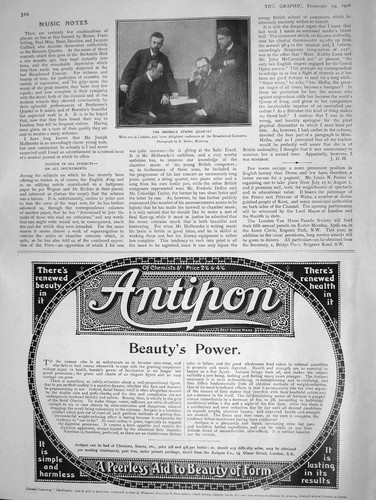 Old antique print 1908 - antique,