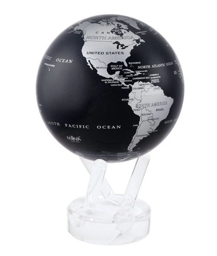 Mova globe black and - mova, 6"