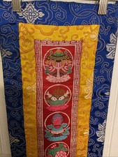 Buddhist wall hanging banner - buddhist,