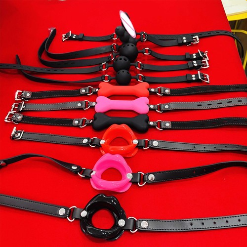 Bondage open mouth - bondage, ball