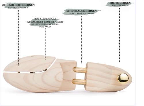 Sulpo shoe tree wooden - wooden,
