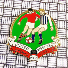 United v West Brom PL 2005 Pin