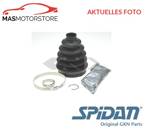 Axle boot driveshaft spidan - axle,