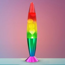 Contemporary Rainbow Lava Lamp