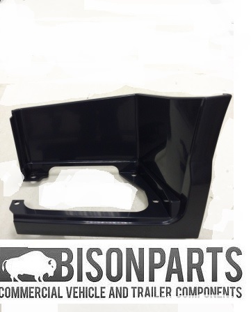 Smooth lower step surround - smooth,