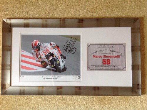 Marco simoncelli signed - simoncelli, &
