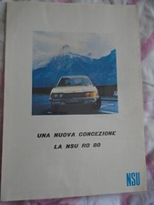NSU Ro80 brochure undated