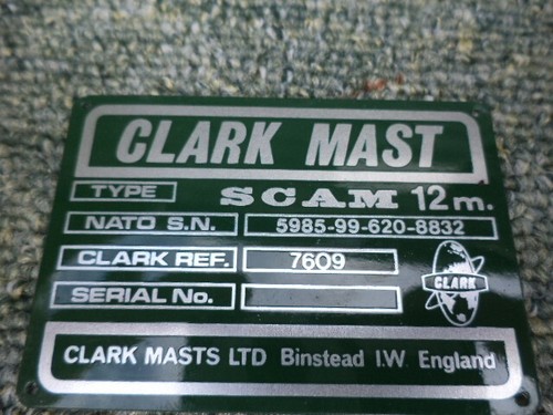 Clark mast alloy scam 12m - alloy,