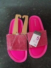Womens Hot  Pink Sequinned