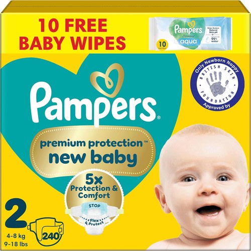 Pampers new baby - baby, nappies