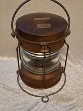 Meteorite Ships Anchor Lantern Copper And Brass