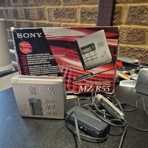 Sony minidisc walkman r55 - sony,