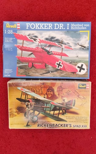Revell ww1 fighters - 3x, 28