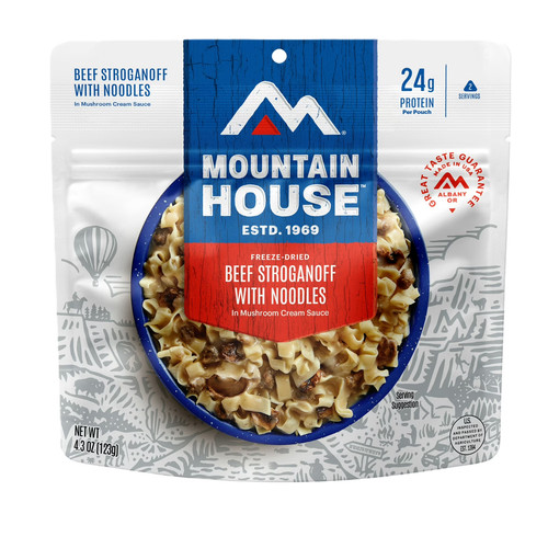 Mountain house beef stroganoff - mountain,