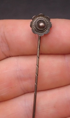 Antique victorian silver hat - silver,