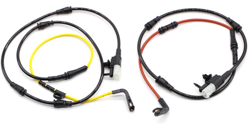 Front rear brake pad wear - front,