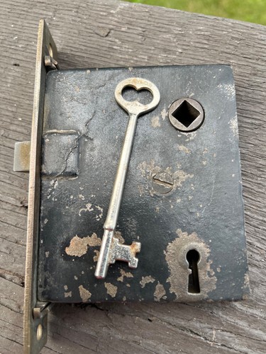 Antique interior mortise lock - antique,