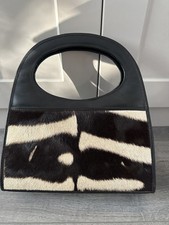 Real Zebra Skin Handbag mid