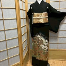 6456# Japanese Tomesode Kimono