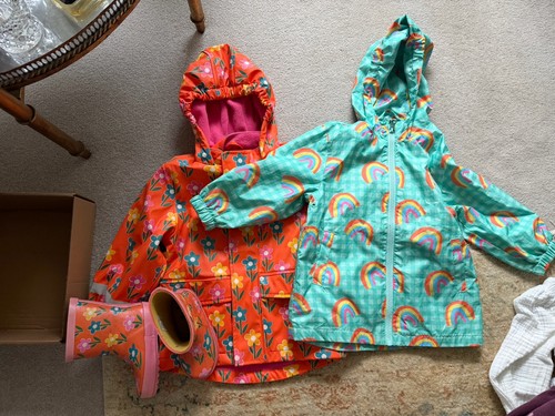 Girls frugi next - girls, raincoats