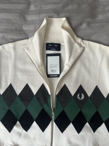 Fred perry diamond intarsia - diamond,
