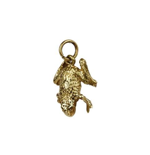 Women 14k yellow gold - women's, frog