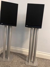 JPW Speakers with Stands In