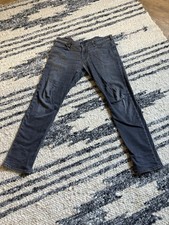 Emporio Armani Men's Jeans. Grey/ Charcoal Colour. Used. RRP 165. Size 34w/32L.