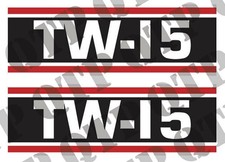 For Ford TW15 Decal Kit