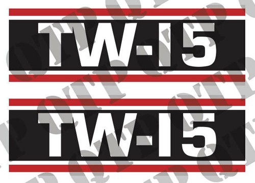 For ford tw15 decal kit - ford,