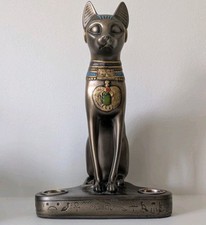 Egyptian Cat Statue Bronze