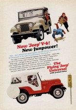 1966 Kaiser Jeep  PRINT AD