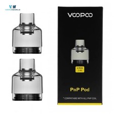 VOOPOO PnP Pod Drag X / Drag S 2ml Replacement Pods Pack of 2 Fast Dispatch