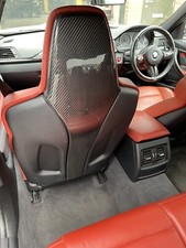 BMW F87 M2 COMPETITION F80 M3 F82 F83 M4 GENUINE CARBON FIBRE SEAT BACK COVERS