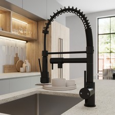 Matt Black Pull Out Kitchen