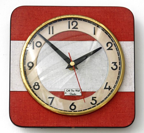 New 19cm retro red - retro, wall