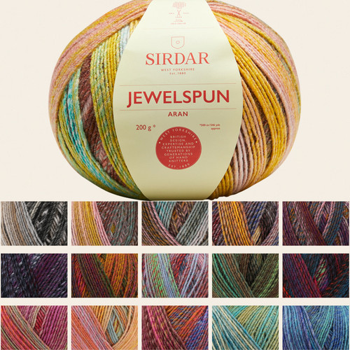 Sirdar jewelspun aran 200g - jewelspun,