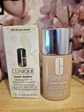 Clinique Even Better Makeup Foundation CN 18 Cream Whip Evens and Corrects New