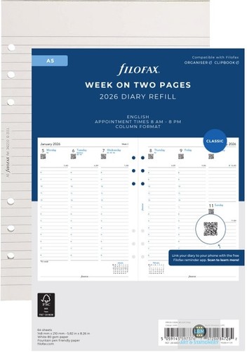 Filofax 2026 diary week - filofax,