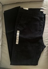 M&S Mens Slim Fit Black Chinos