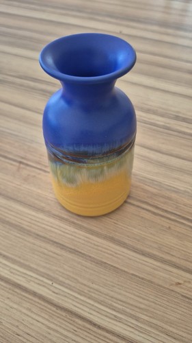 Bud vase crystalline glaze - vase, in
