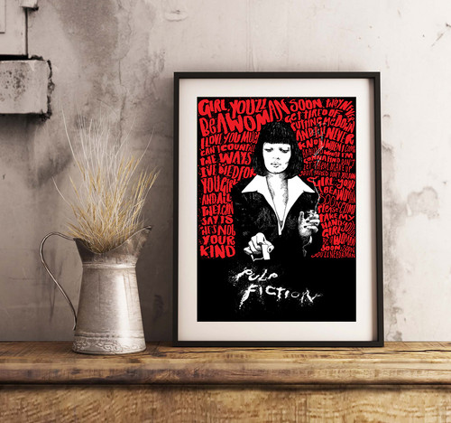 Pulp fiction dark lines - fiction,