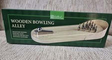 Vintage Wooden Bowling Alley