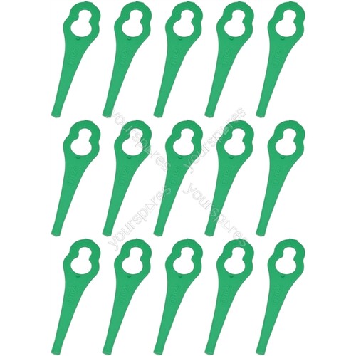 Plastic blades pack for - plastic,