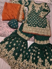 Bridal Mehndi Wedding Outfit -